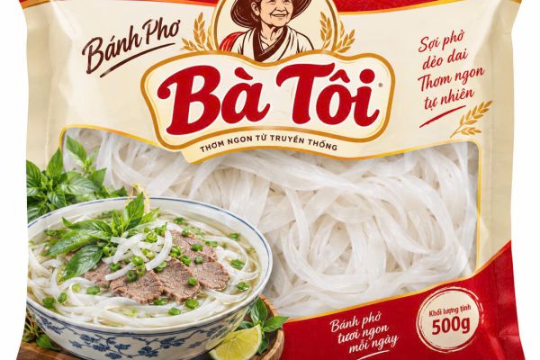 Bánh phở bà tôi đặc biệt thơm ngon