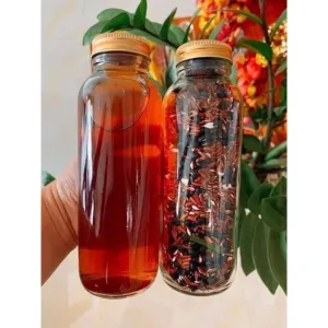Trà gạo lứt đậu đen xanh lòng lá dứa rang thơm -1kg