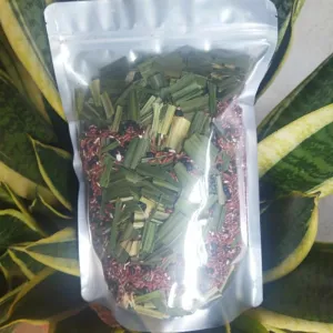 Trà gạo lứt đậu đen xanh lòng lá dứa rang thơm -1kg